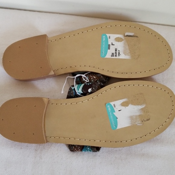 Jack Rogers Paisley Thong Sandals New 8 - Picture 5 of 5